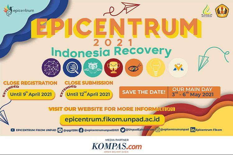 Festival Komunikasi Epicentrum 2021 mengangkat tema ?Indonesia Recovery?. 