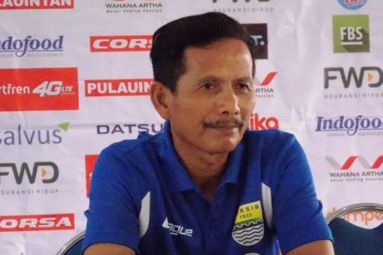 Pelatih Persib Bandung, Djadjang Nurdjaman.