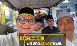 Hadiri Hari Santri 2022, Ketum Golkar Airlangga Hartarto Disebut Santri sebagai Capres Indonesia