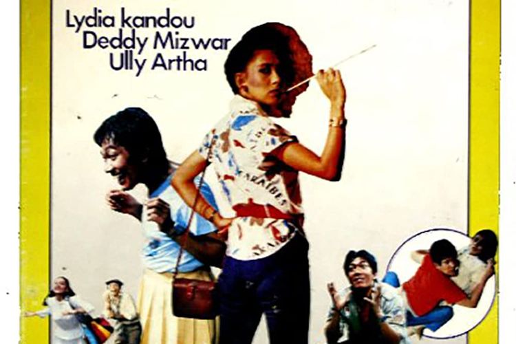 Poster film Kejarlah Daku Kau Kutangkap, film jadul Indonesia tahun 1986