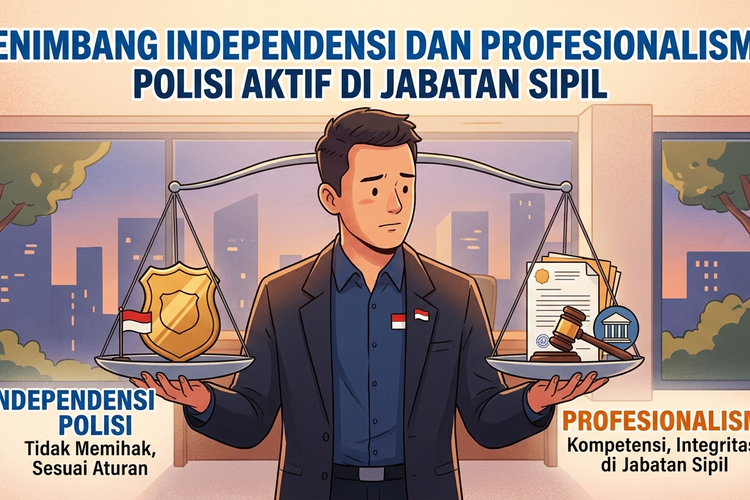 Menimbang Independensi dan Profesionalisme Polisi Aktif di Jabatan Sipil