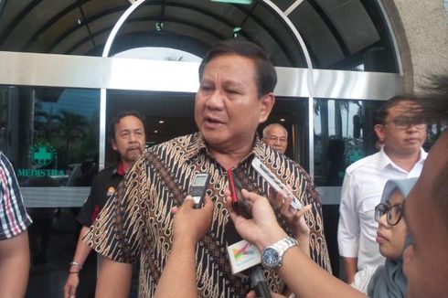 Prabowo Jelaskan Sikap Gerindra atas Wacana Revisi UU KPK