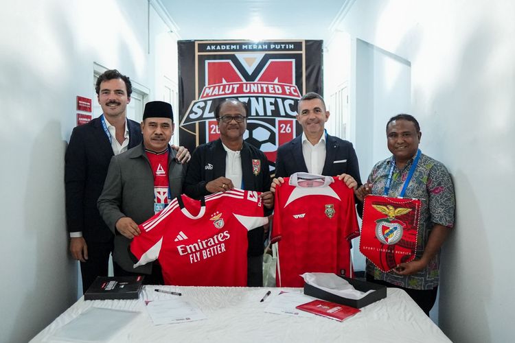 Kata Wakil Benfica Usai Resmikan Kerja Sama dengan Malut United FC