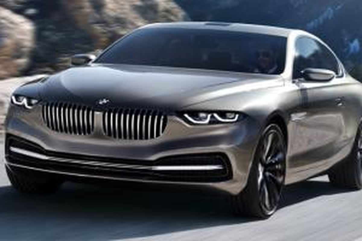 BMW Pininfarina Gran Lusso Coupe, salah satu karya rumah desain Pininfarina.