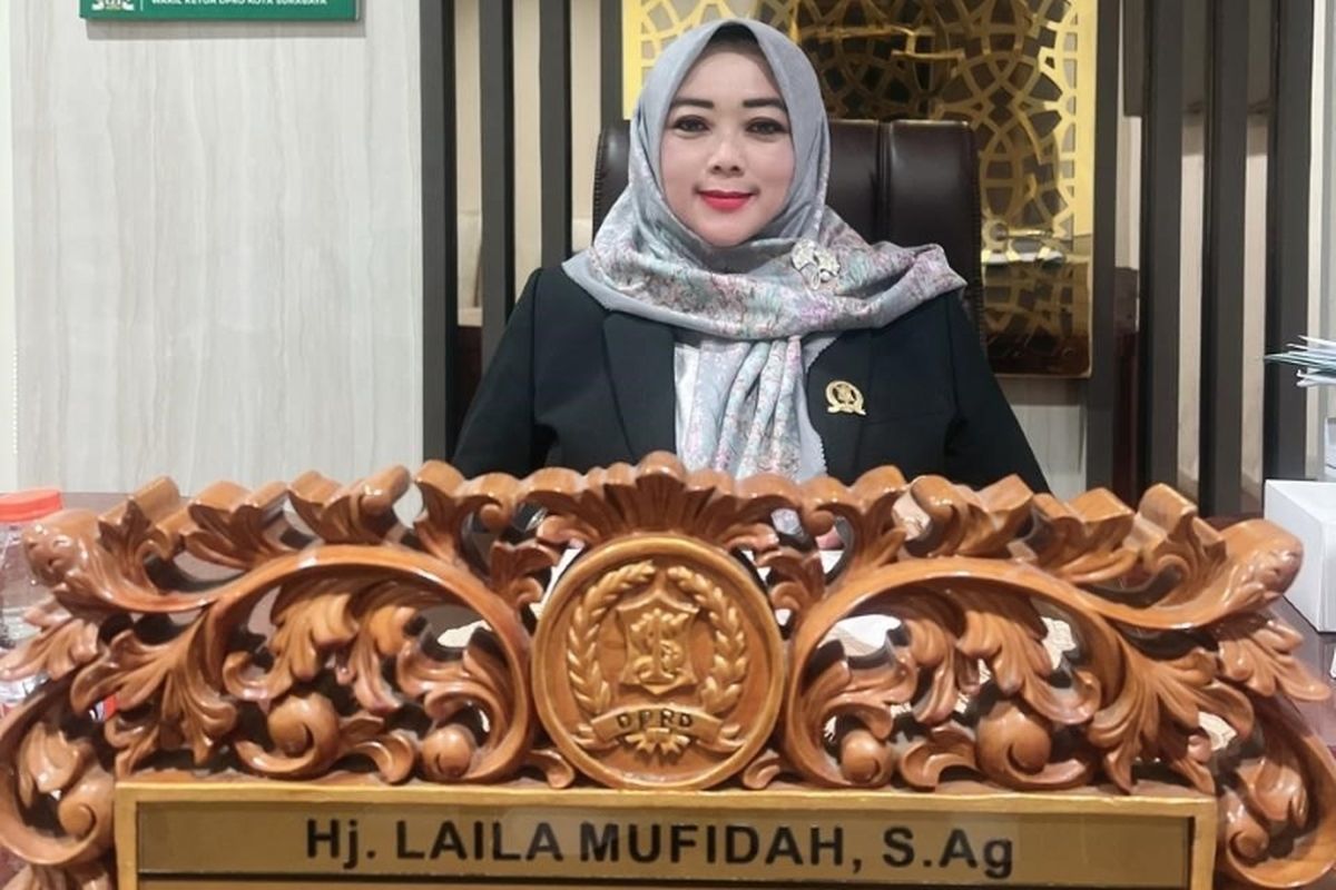 Wakil Ketua Dewan Perwakilan Rakyat Daerah (DPRD) Surabaya Laila Mufidah. 