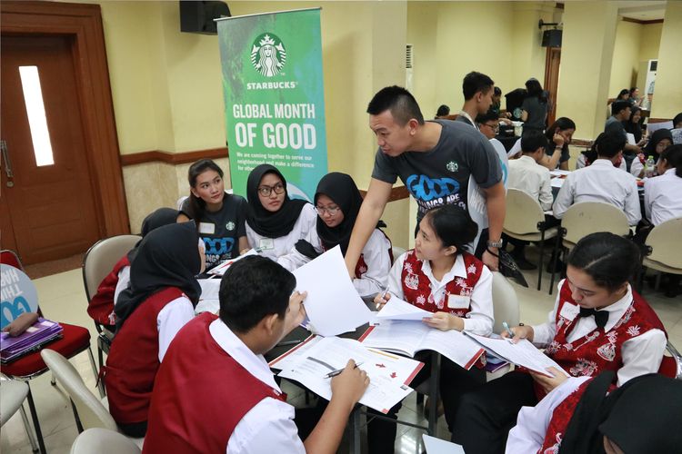 Starbucks Indonesia bekerja sama dengan Prestasi Junior Indonesia (PJI) mengadakan program Starbucks Creative Youth Entrepreneurship untuk membekali anak muda dengan pengetahuan dan keterampilan kewirausahaan melalui metode interaktif.