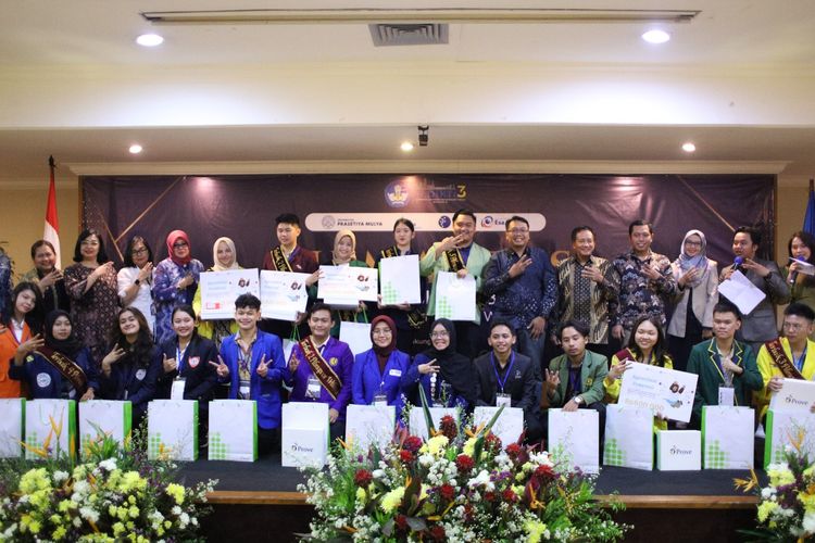 Penganugerahan Mahasiswa Berprestasi tingkat wilayah III tahun 2023 yang dilaksanakan pada hari Selasa, 9 Mei 2023.