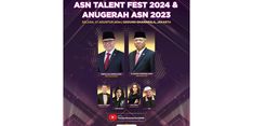 Menpan-RB Akan Sampaikan Arah Kebijakan Manajemen Talenta pada ASN Talent Fest 2024 Esok