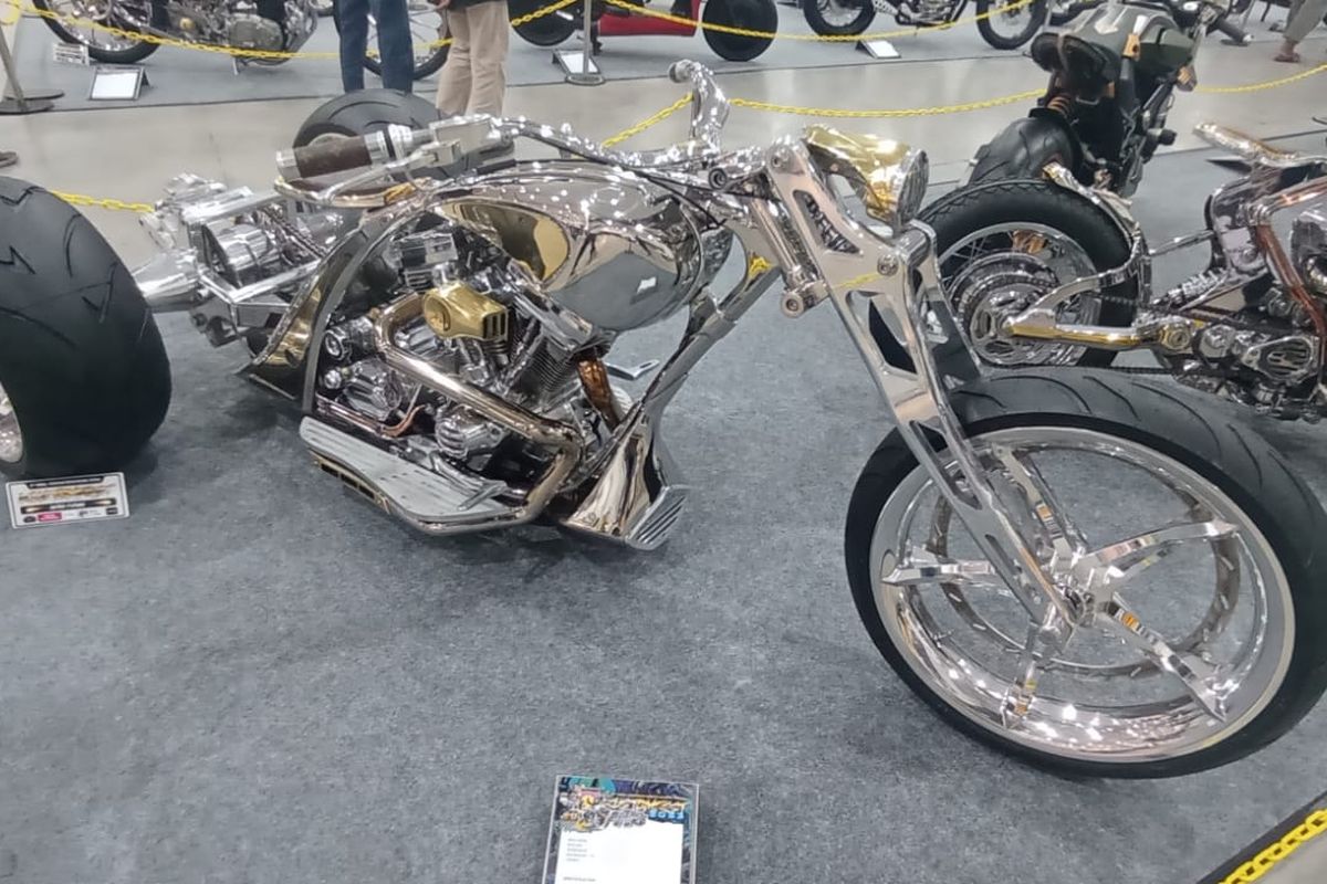 Motor kustom terbaik pada gelaran Kustomfest 2023