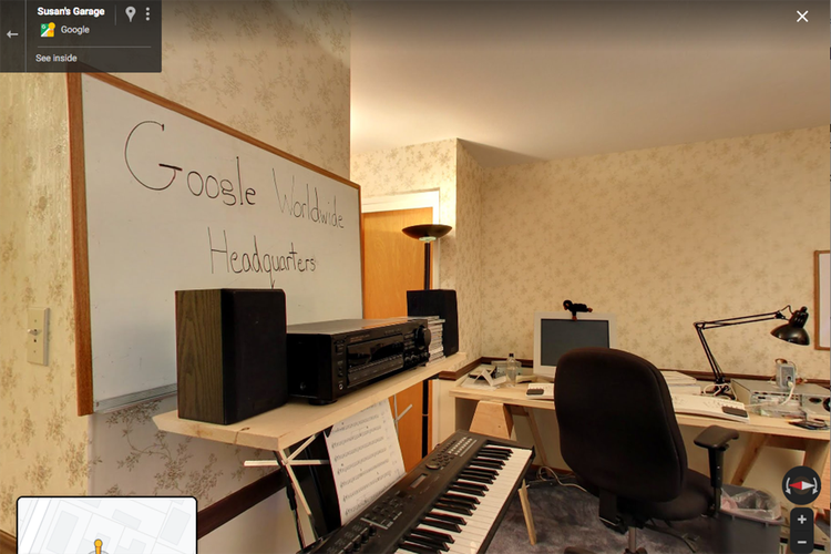 Tampilan Susans Garage di Google Street View