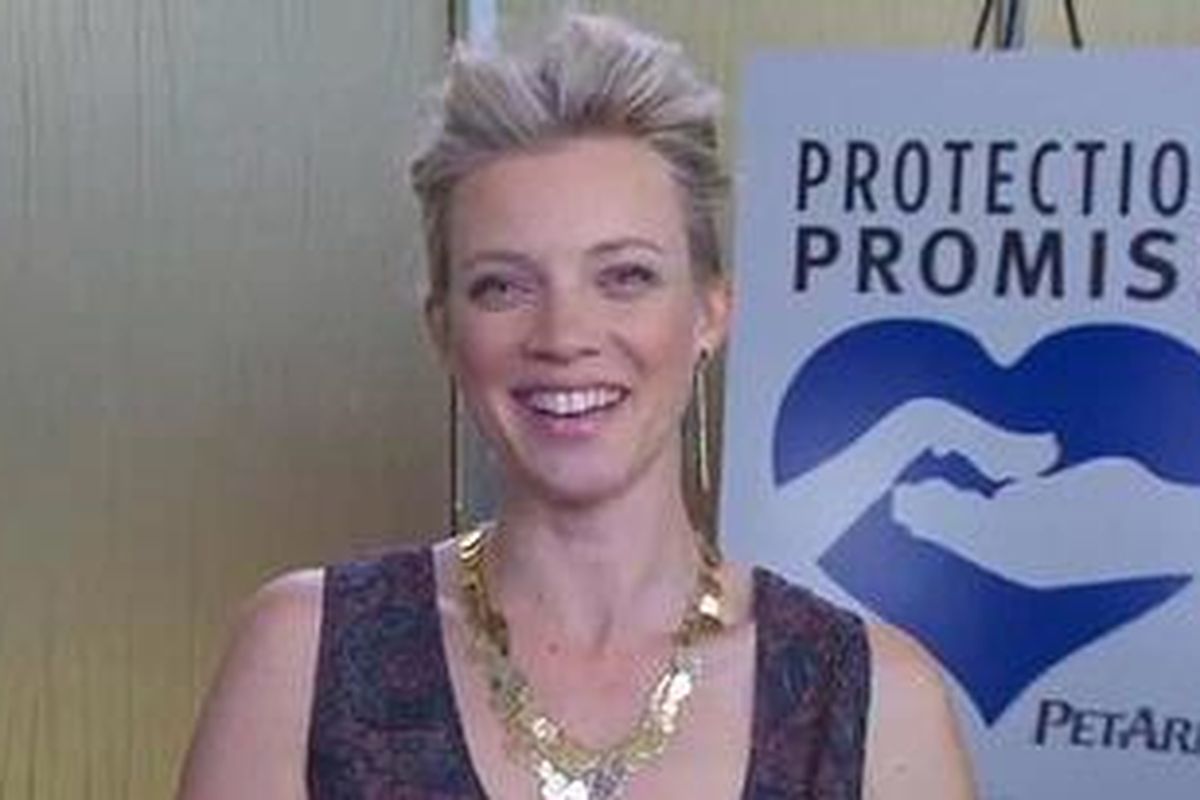 Aktris pemeran Jasmine dalam drama televisi Shameless, Amy Smart, dalam sesi wawancara CelebLove TV.