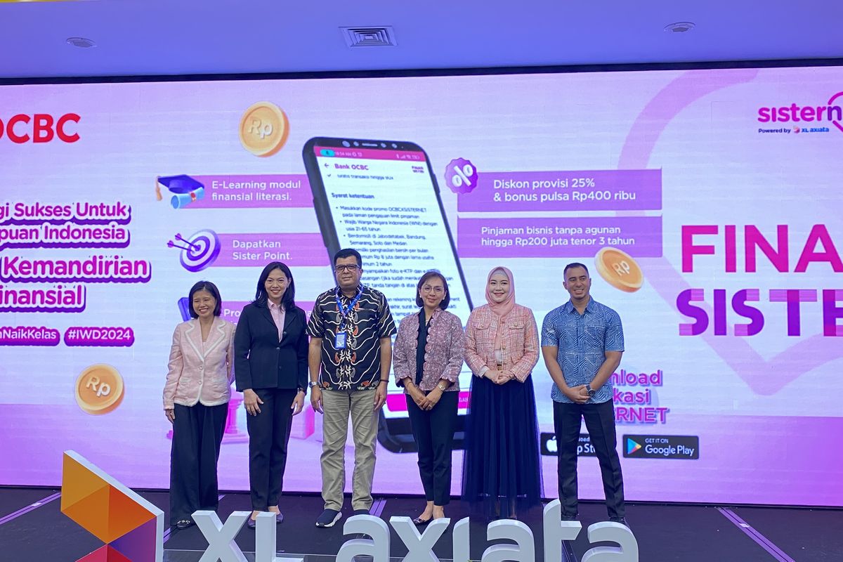 XL Axiata dan OCBC Luncurkan fitur baru FINANSTER di aplikasi Sisternet