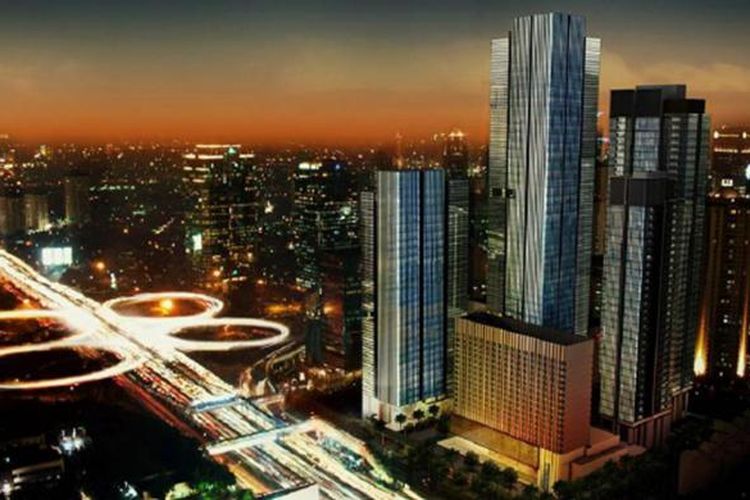 Mangkuluhur City, di Jl Gatot Subroto, Jakarta Pusat