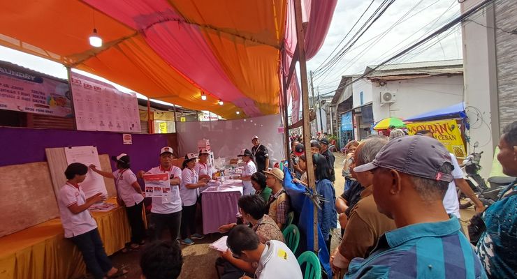 Teriakan "Oke Gas" dan "Hore" Meriahkan Penghitungan Suara di TPS 125 Kampung Tanah Merah