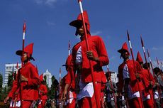 Begini Rute Kirab Bendera Merah Putih dari Monas ke IKN Besok