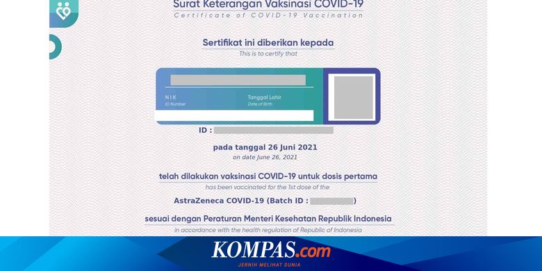 Cara Download Sertifikat Vaksin Booster di PeduliLindungi