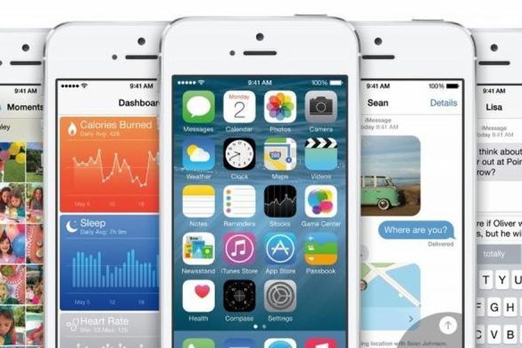 Antarmuka sistem operasi Apple iOS 8