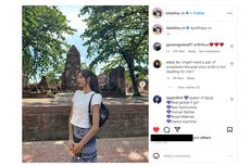 Lisa Blackpink Kunjungi Ayutthaya di Thailand, Catat 3 Lokasinya