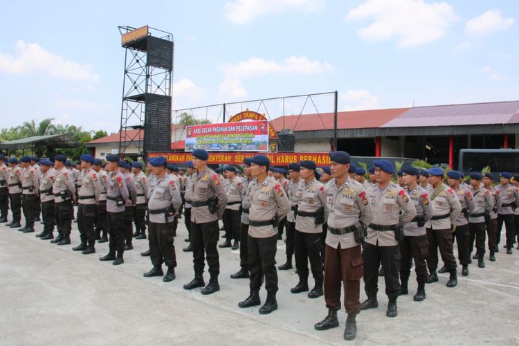 200 Personel Brimob Polda Sumsel Dikirim ke Palu Bantu ...