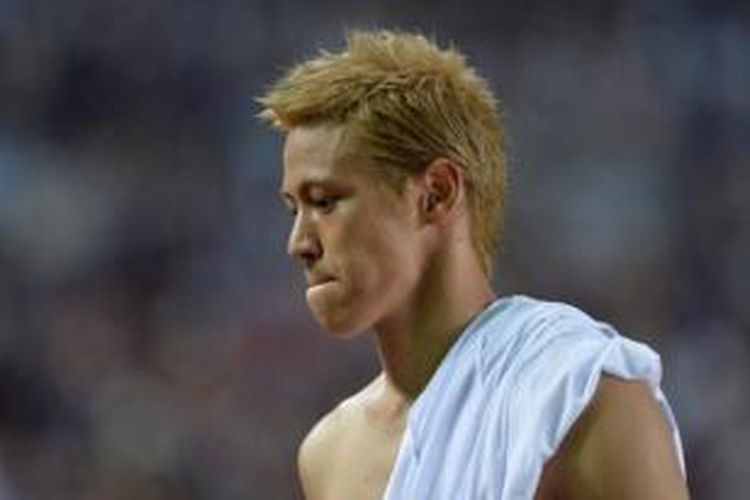 Gelandang serang asal Jepang, Keisuke Honda.