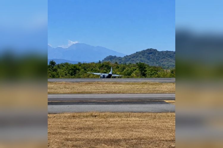 Usai Sukhoi, Kini Pesawat Cassa TNI AL Tergelincir di Bandara Sultan Hasanuddin