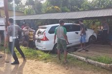 Mobil Tabrak Motor dan Warung Pinang di Merauke, Sopir dan Penumpang Melarikan Diri