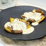 Resep Smashed Potato Panggang Saus Brulee untuk Sarapan