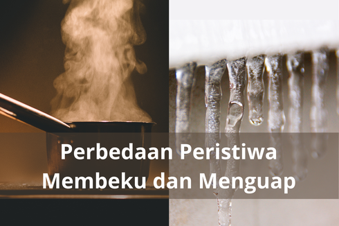 Perbedaan Peristiwa Membeku dan Menguap