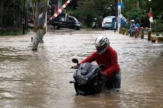 Indikasi Sepeda Motor Bakal Rusak Saat Terjang Banjir