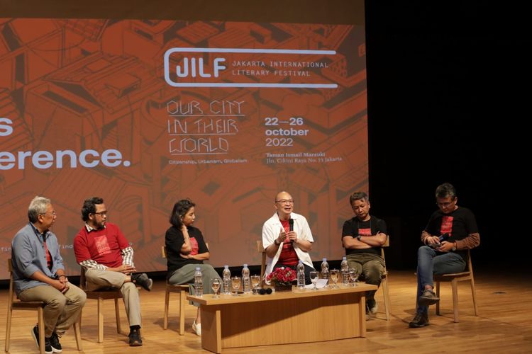 Perhelatan Jakarta International Literary Festival (JILF) 2022 angkat tema Kota Kita di Dunia Mereka, dialog sastra bagi warga Jakarta.