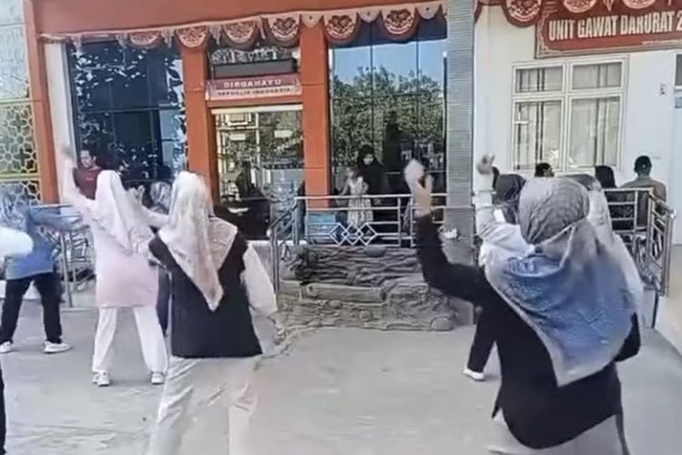 Viral Pasien Mengeluh Petugas Puskesmas Senam Saat Jam Pelayanan di Indramayu, Camat Turun Tangan Mendamaikan