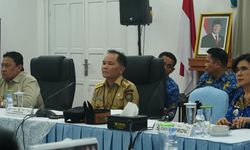 Gubernur Agustiar Sabran Ikuti Rapat Evaluasi Penanganan Karhutla yang Dipimpin Presiden