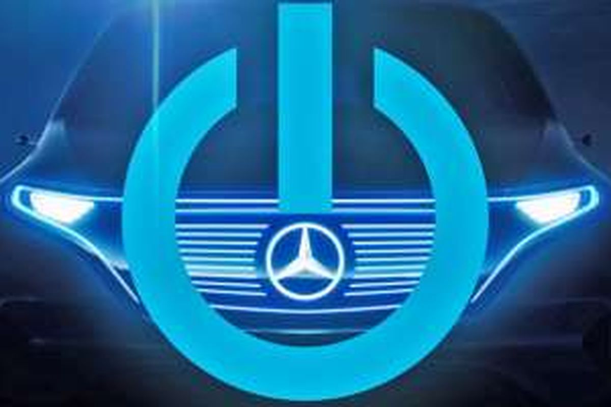Preview SUV listrik Mercedes-Benz.