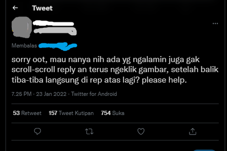 Ramai Soal Twitter Yang Sering Tiba-tiba Kembali Ke Postingan Awal, Apa ...