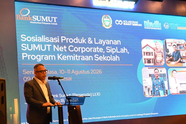 Bank Sumut dan Pemprov Sumut Dorong Digitalisasi Dana BOS lewat Layanan Non-Tunai