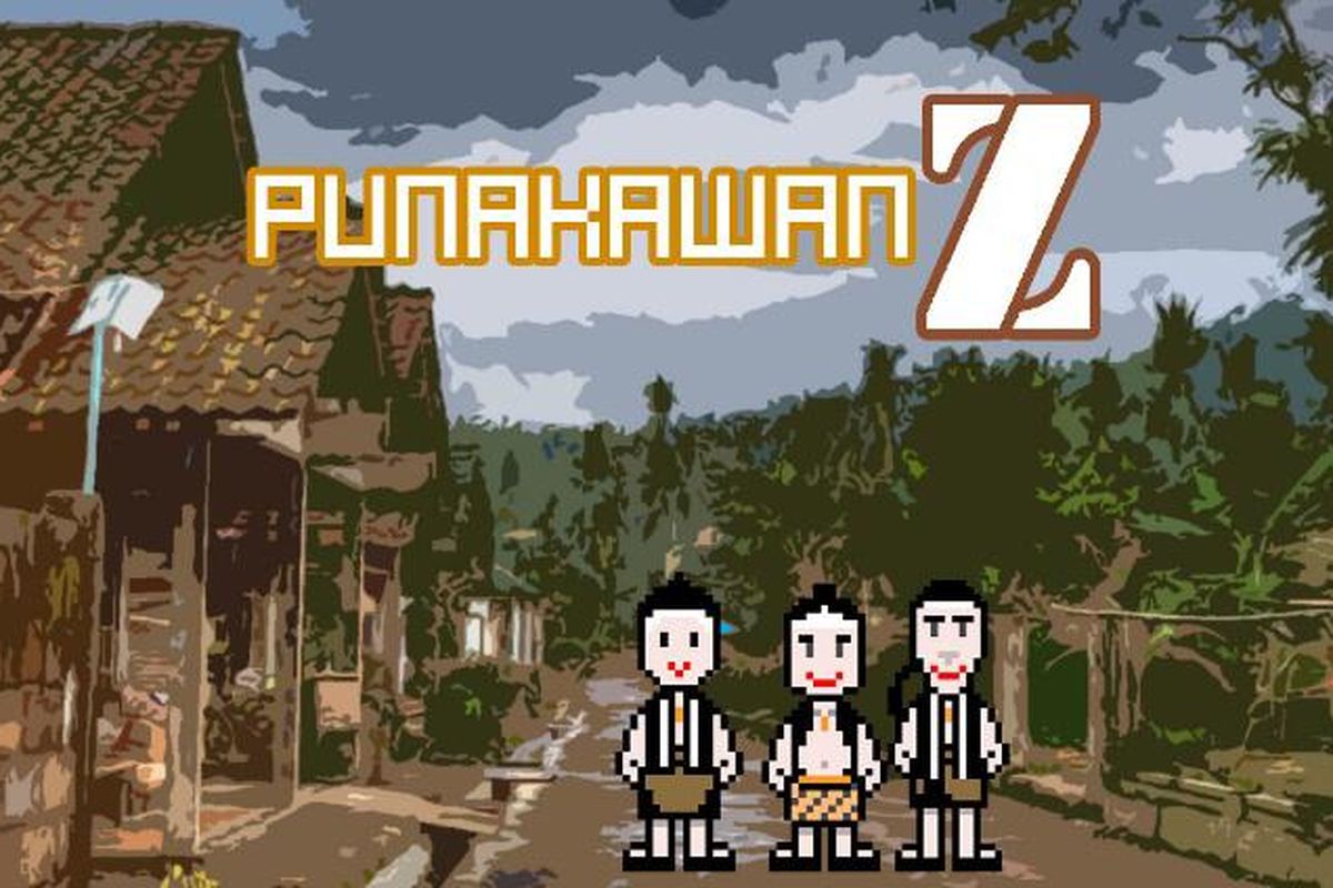 Game Punakawan Z, sebuah game edukatif dan kreatif yang diperuntukkan bagi anak-anak generasi Z. 