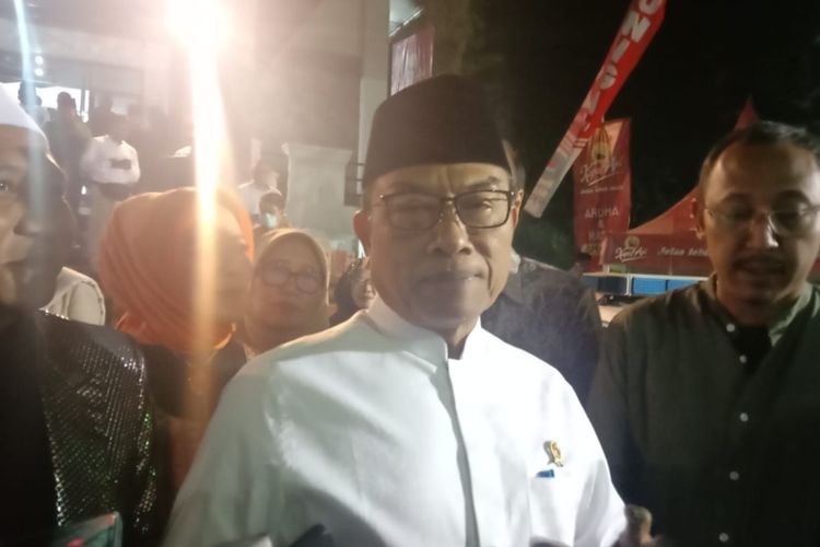 KSP Moeldoko saat berada di Kota Malang, Jawa Timur pada Sabtu (17/6/2023) malam. 