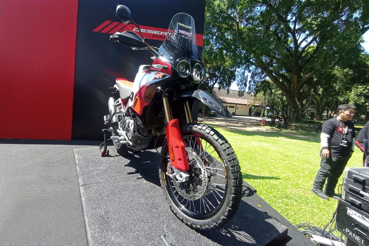 Ducati DesertX Rally secara resmi diluncurkan