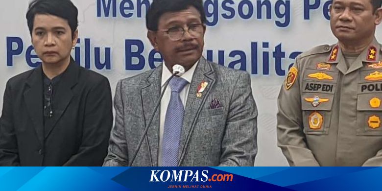 Johnny G Plate Minta Kandidat Pemilu Tak Sebar Hoaks dan Ujaran Kebencian