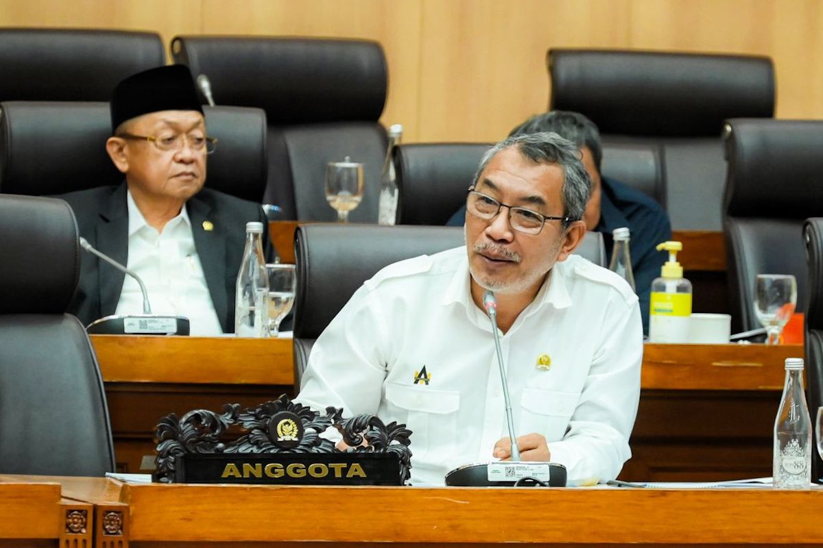 Anggota Komisi XII DPR RI Alfons Manibui. ANTARA/HO-Humas DPR