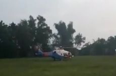  Helikopter Kapolda Jatim Mendarat Darurat karena Cuaca Buruk, Atap Rumah Warga Rusak
