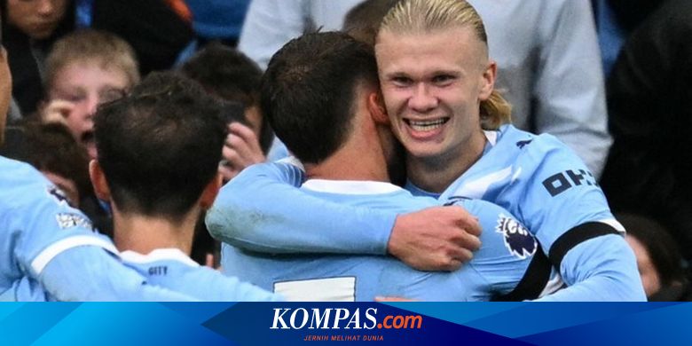 Man City Vs Man United 3-0: Haaland Pecahkan Rekor 2 Legenda Liga Inggris