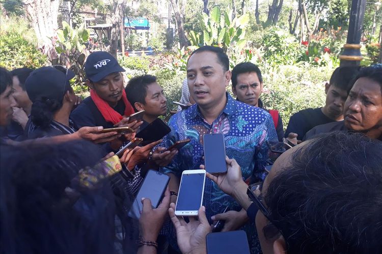 Kepala Badan Perencanaan Pembangunan Kota Surabaya Eri Cahyadi (Foto diambil sebelum pandemi)