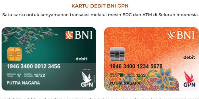 Ilustrasi cara mengambil uang di ATM BNI alias cara ambil uang di ATM BNI.