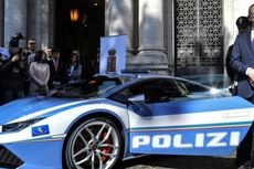 Sekarang, Polisi Italia Mengejar Penjahat Pakai Lamborghini Huracan