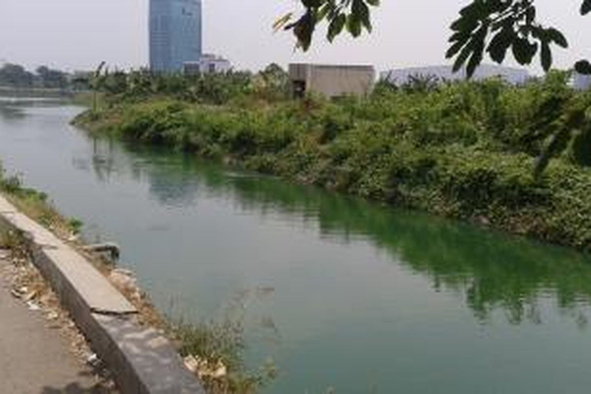 Proyek pembangunan Waduk Ria Rio, Kayu Putih, Pulogadung, Jakarta Timur