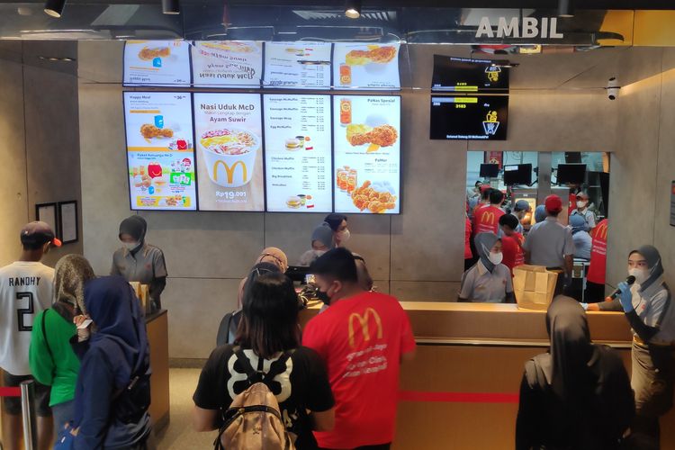 McDonald's Thamrin di Jakarta. 