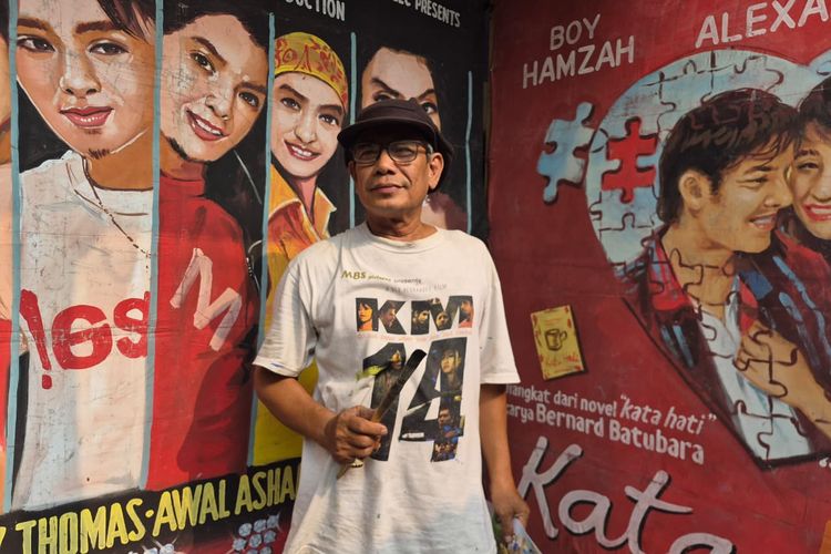 Kisah Pelukis Poster Film Jadul, Kala Goresan Kuas Tergerus Karya Modern