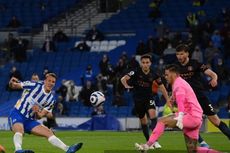 Brighton Vs Man City - Main 10 Orang, Sang Juara Dibungkam Si Burung Camar