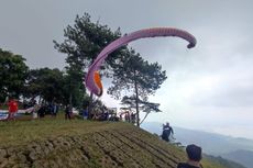 Gunung Gajah Telomoyo, Lokasi Terbaik untuk Terbang Paralayang